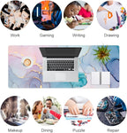 QiyI Large Mouse Pad, PU Leather Desk Mat - Image 7