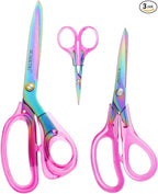 SCAIKTIG Acrylic Scissors Set, Office Scissors by SCAIKTIG