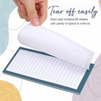 Utron 4 Pack Magnetic Notepads for Refrigerator, 50 Pages/Book Grocery List - Image 4