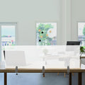Desk Divider, Acrylic Desk Privacy Panels, Privacy Desk Screen, Frosted Acrylic by ZeStarDair