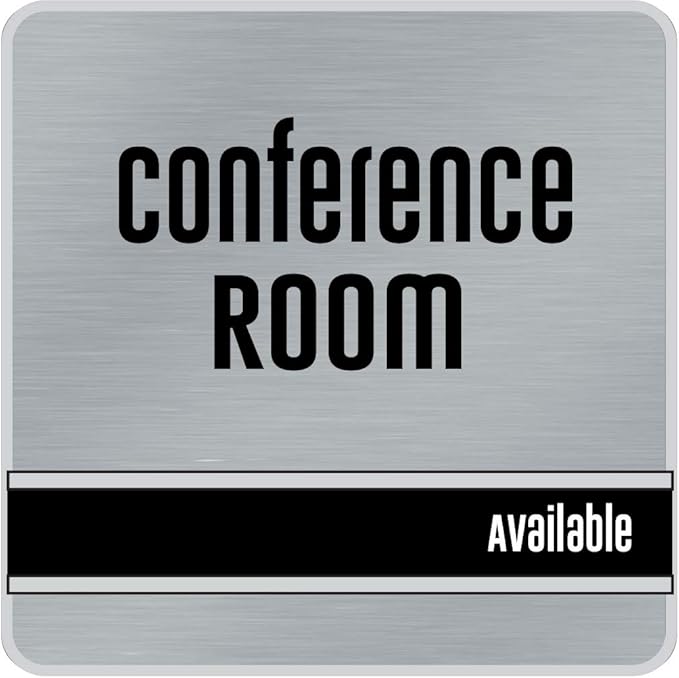 NapTags Conference Room Slider Signs by NapTags