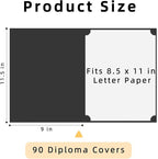 HAUTOCO 90 Pcs Certificate Holders, Graduation - Image 2
