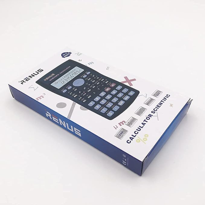 RENUS 8 Packs, 2-Line Engineering Scientific Calculator Function Calculator - Image 5