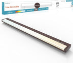 Leetdud LED Under Cabinet Lighting Hardwired or Plug in, 32 Inch 16W, Dimmable by Leetdud