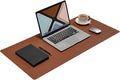 Desk Pad Blotter, Wolaile 36x17 in Large PU Leather Mouse Pad, Waterproof by Wolaile