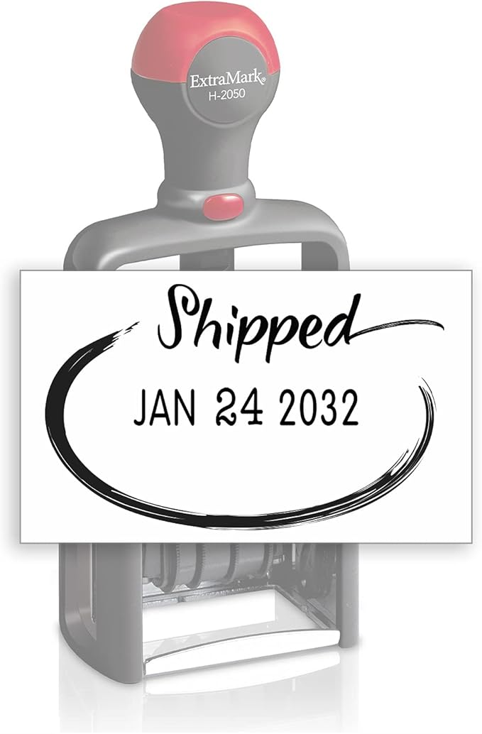 Heavy Duty Style Office Date Stamp by ExtraMark