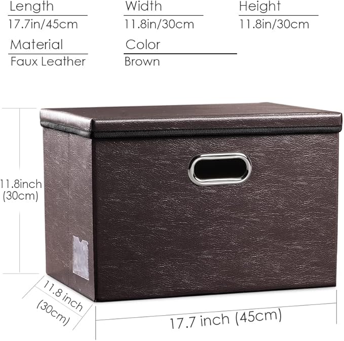 PRANDOM Large Collapsible Storage Bin - Image 6