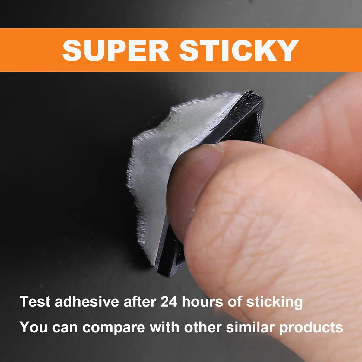 50 Pack 1.5 inch Zip Tie Adhesive Mounts Self Adhesive Cable Tie Base Holders...