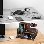 Gifts for Men Wood Phone Docking Station for Mens Gifts for Christmas Husband - Image 5