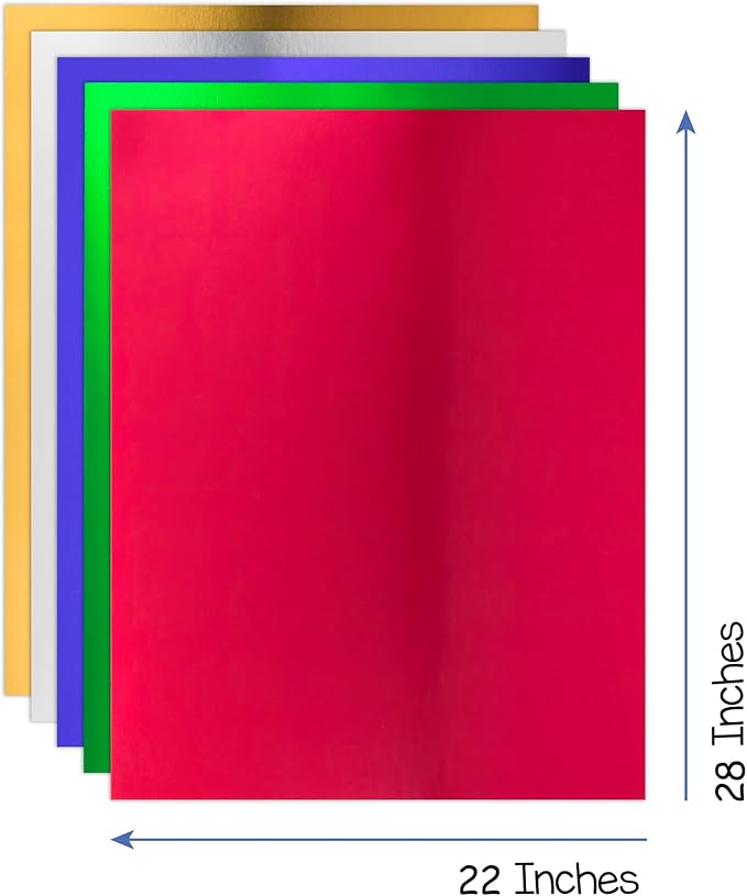 Hygloss Products Metallic Cardstock Sheets - Image 2