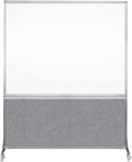 DivideWrite Mobile Whiteboard | Double Sided Dry Erase Board | Portable Office by VERSARE