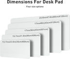Aothia Faux Leather Desk Mat – Large Mouse Pad, Non-Slip PU Leather Blotter - Image 5