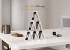 Claiks Standing Desk with Drawers, 55x24 Inch Stand Up Electric Adjustable - Image 9