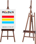 MEEDEN Large Painters Easel Adjustable Solid Beech Wood Artist Easel, Studio by MEEDEN