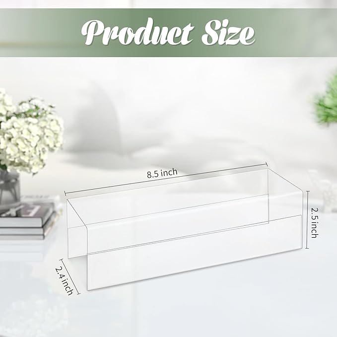 10 Pieces Cubicle Name Plate Holders fits 2.25 Inch Wall Cubicle Name Tags - Image 2
