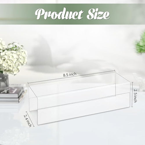 10 Pieces Cubicle Name Plate Holders fits 2.25 Inch Wall Cubicle Name Tags - Image 2