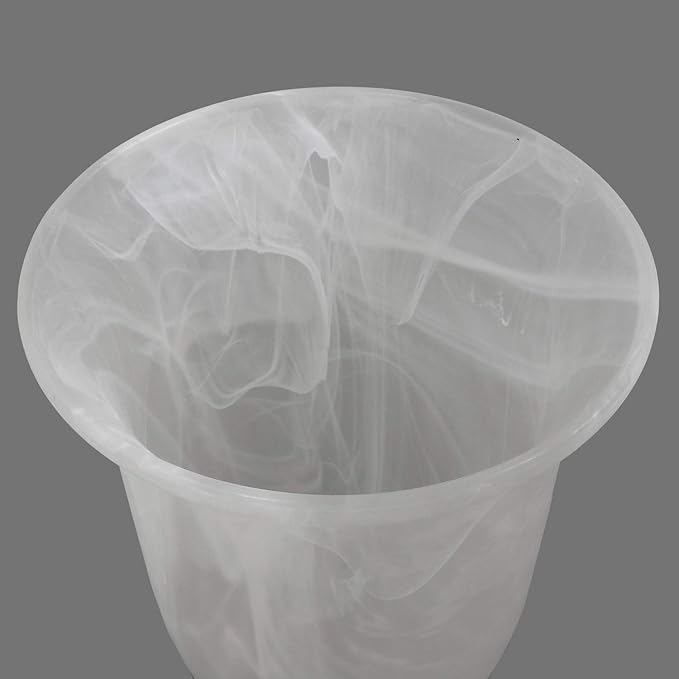 Eumyviv Bell Shaped Alabaster Glass Lamp Shade Replacement - Image 5