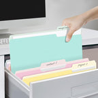 SUNEE File Folders, 30 Pack Manilla Folders 8.5 x 11, Colored File Folders Home - Image 7
