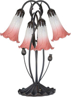 Bieye LS06 Lily Flower Blown Glass Lampshade - Image 6