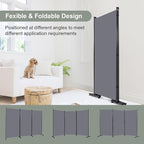Room Divider 6FT Single Panel Privacy Screen, Portable Room Partitions and - Image 5
