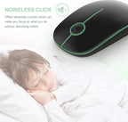 VssoPlor Wireless Mouse, 2.4G Slim Portable Computer Laptop Mouse - Image 2