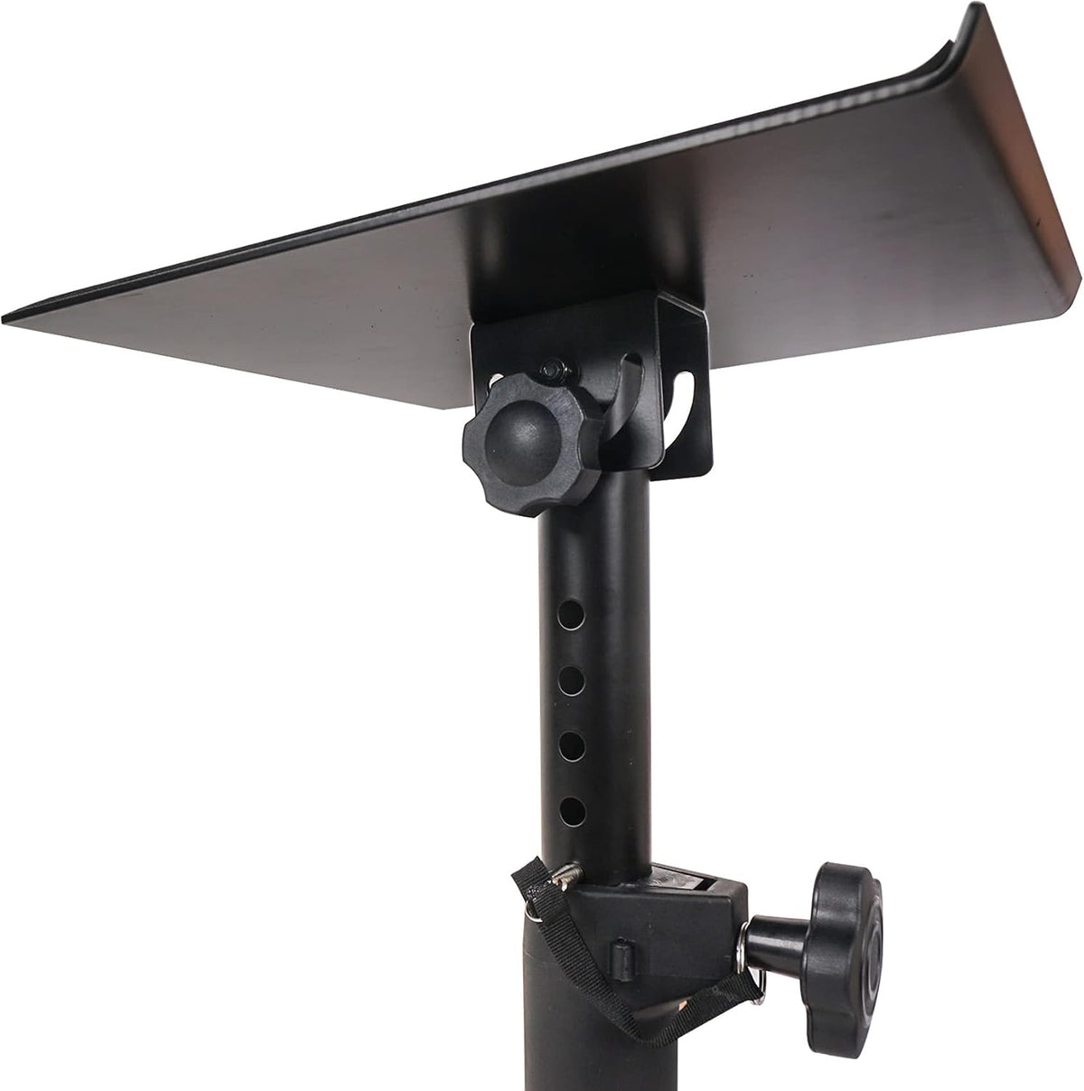 Sound Town 2-Pack Desktop Clamp-On Studio Monitor Speaker Stands with Horizon...