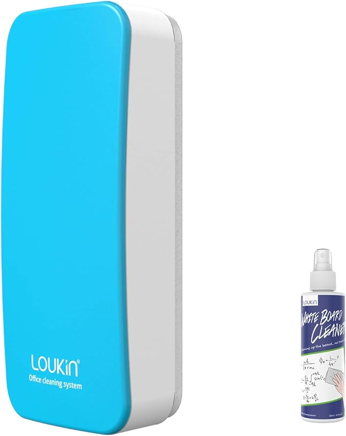 loukin Magnetic Dry Erase Eraser, Glass Board Remover, 3.4 fl oz Whiteboard by LOUKIN