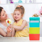 H4D Index Card Holder 3x5, Index Card Box Organizer Case, 3x5 Flash Note Card - Image 7
