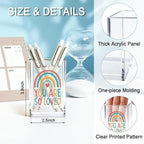 QYUVK You Are So Love Acrylic Cosmetic Holder, Storage Box - Image 2