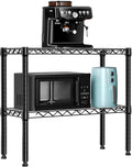 MZG 220 lbs 2 Tier Storage Rack Metal Wire Shelving Unit, Storage Standing