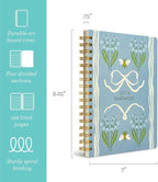 Compendium Spiral Notebook — Joy Is Handmade. — A Designer Spiral Notebook - Image 2