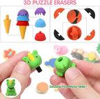 50 Pack Pencil Erasers Animal Eraser - Image 7