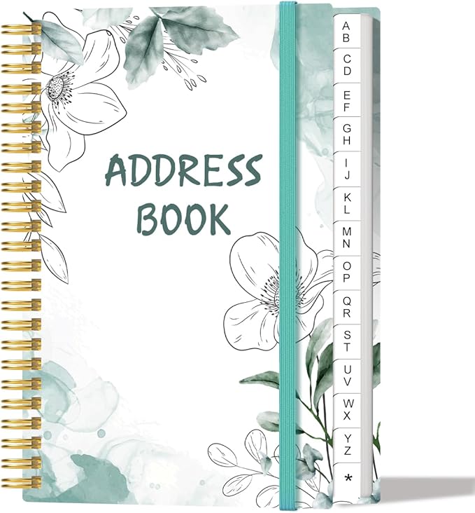 Address Book with Alphabetical Tabs by Heveboik