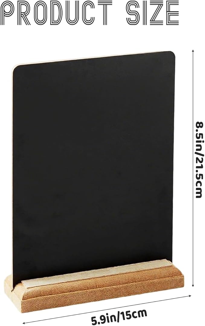 Mini Chalkboard Signs, Small Chalkboard Signs - Image 2