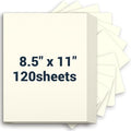 Cardstock 8.5 x 11, Thick Printer Paper, Card Stock Paper 200 gsm, 120 Sheets by Glyanlee