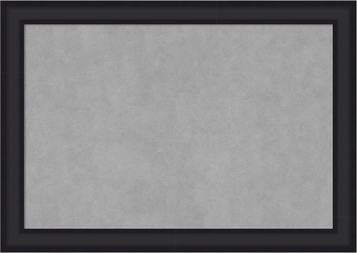 Amanti Art Black Framed Magnetic Board 29x41 Large Vision Board