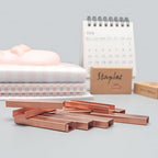 NatSumeBasics Rose Gold Staple 6000 Colored Staples Copper Color Staples - Image 2