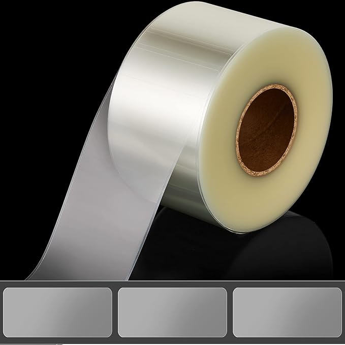 Zonon 500 Pcs Clear Labels Label Protector Clear Stickers Wafer Seals by Zonon