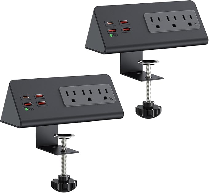 Nightstand Charging Station, Nightstand Edge Power Strip by Haiaoyyds