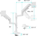 ARES WING Dual Monitor Arm Desk Mount - Image 9