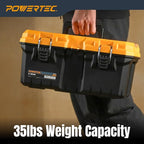 POWERTEC 16-Inch Tool Box with Trays - Image 5