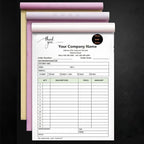 Custom Carbonless Sales Invoice Form Books - Image 2