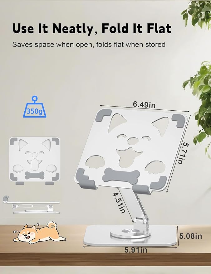 Aoviho Adjustable Tablet Stand for iPad - Image 3