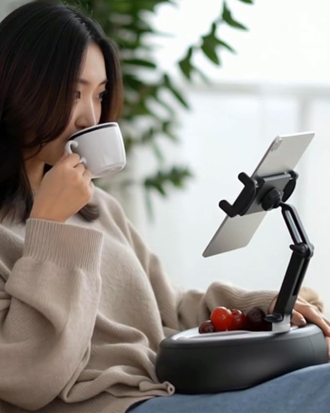 CANHET Tablet Leather Pillow Stand, 【Stain-Resistant】 Tablet Holder - Image 7