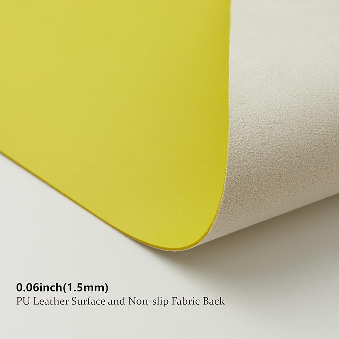 Large Desk Mat - 47.2"x 17" Non-Slip PU Desk Pad - Image 4