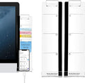 Office Desk Accessories 2pcs Multifunction Computer Monitor Memo Board by edooi