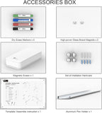 TOWON 36 x 24 Inches Tempered Glass Calendar Dry Erase Board - Image 5