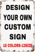 Custom Metal Personalized Signs by Custom