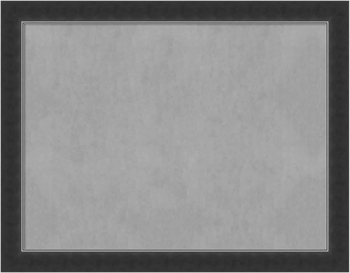 Amanti Art Black Framed Magnetic Board 21x27 Medium Vision Board