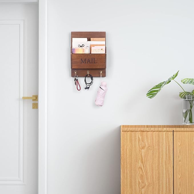 DLQuarts Mail Organizer with Key Holder - Image 2